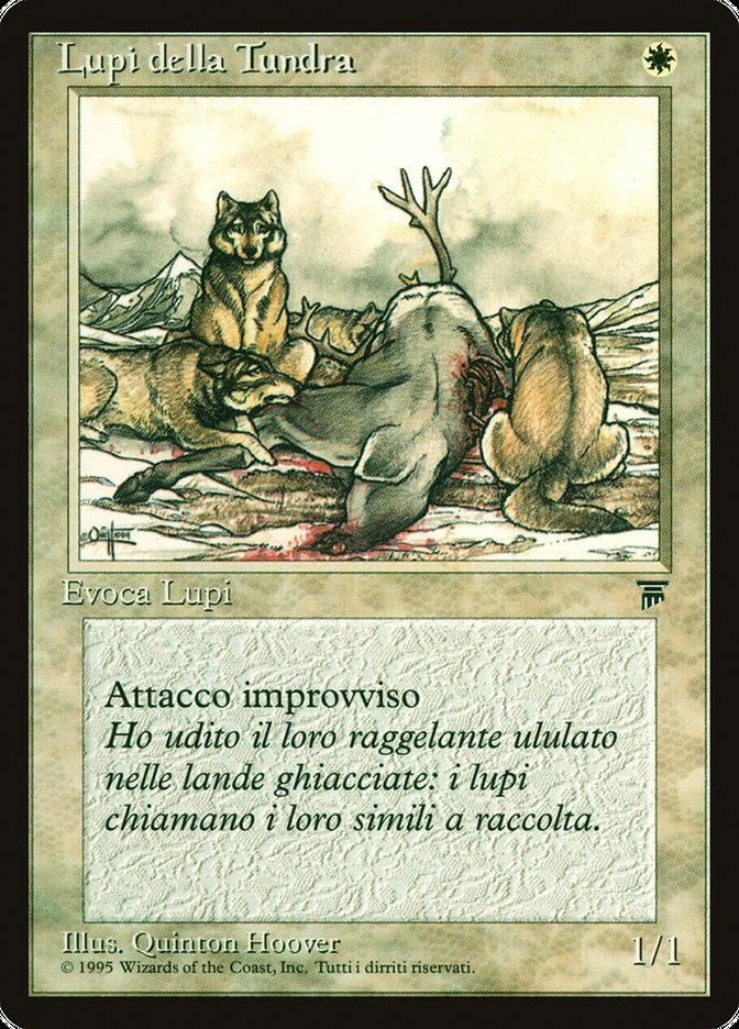(IT) Tundra Wolves [Legends] (Foreign Language) - Trinity Hobby