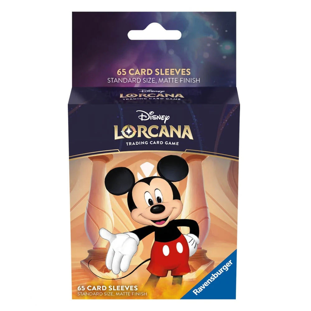 DISNEY LORCANA CARD SLEEVE SET 1 - Mickey Mouse - Trinity Hobby