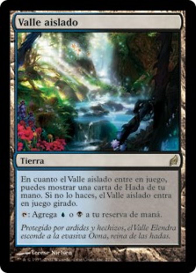 (ES) Secluded Glen [Lorwyn] (Foreign Language) - Trinity Hobby