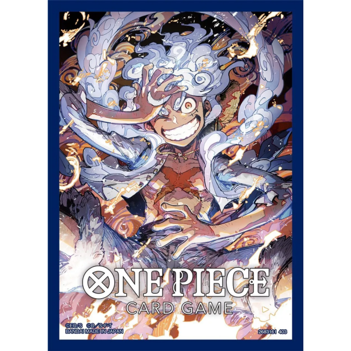ONE PIECE CG SLEEVES SET 4 - GEAR 5 LUFFY - Trinity Hobby