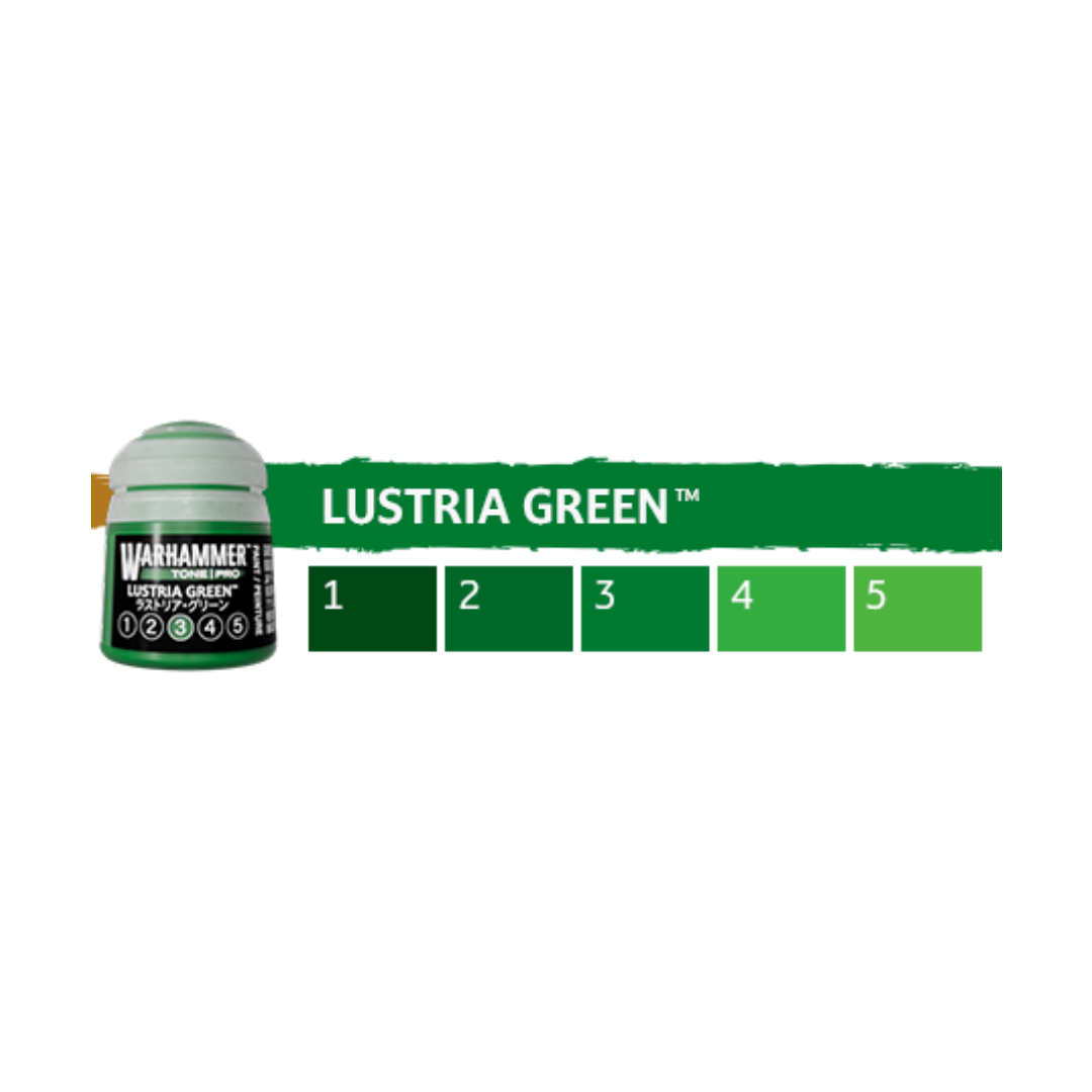 Warhammer Tone Pro: Lustria Green (Set of 5) - Trinity Hobby