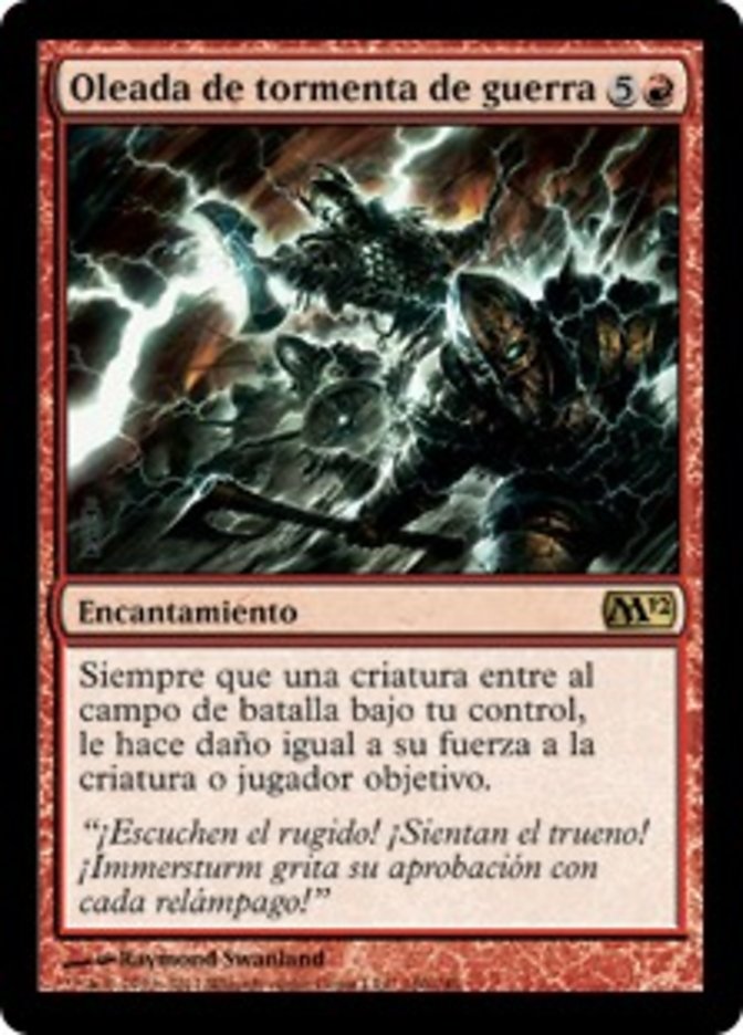 (ES) Warstorm Surge [Magic 2012] (Foreign Language) - Trinity Hobby