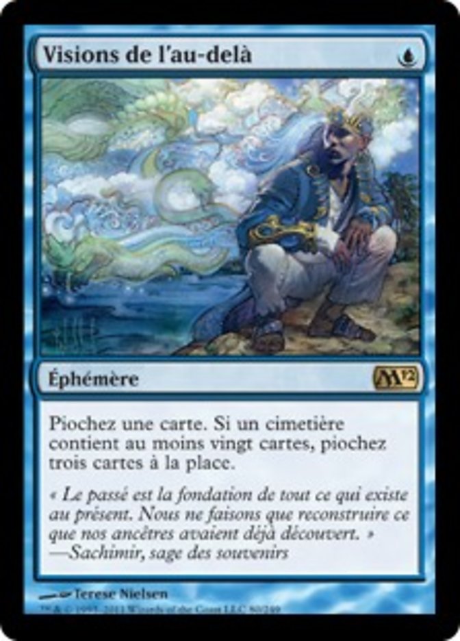 (FR) Visions of Beyond [Magic 2012] (Foreign Language) - Trinity Hobby