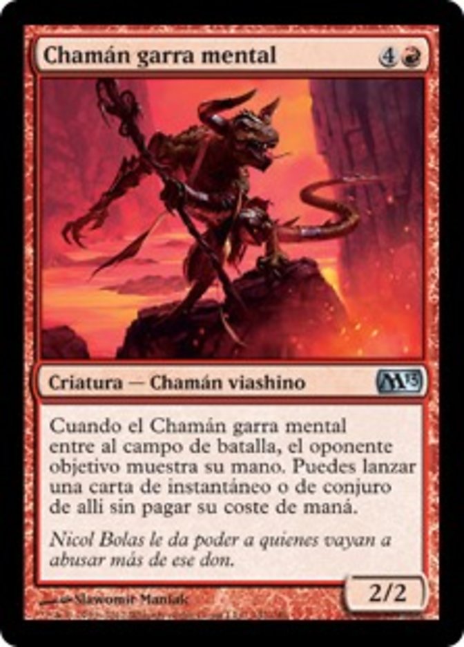 (ES) Mindclaw Shaman [Magic 2013] (Foreign Language) - Trinity Hobby