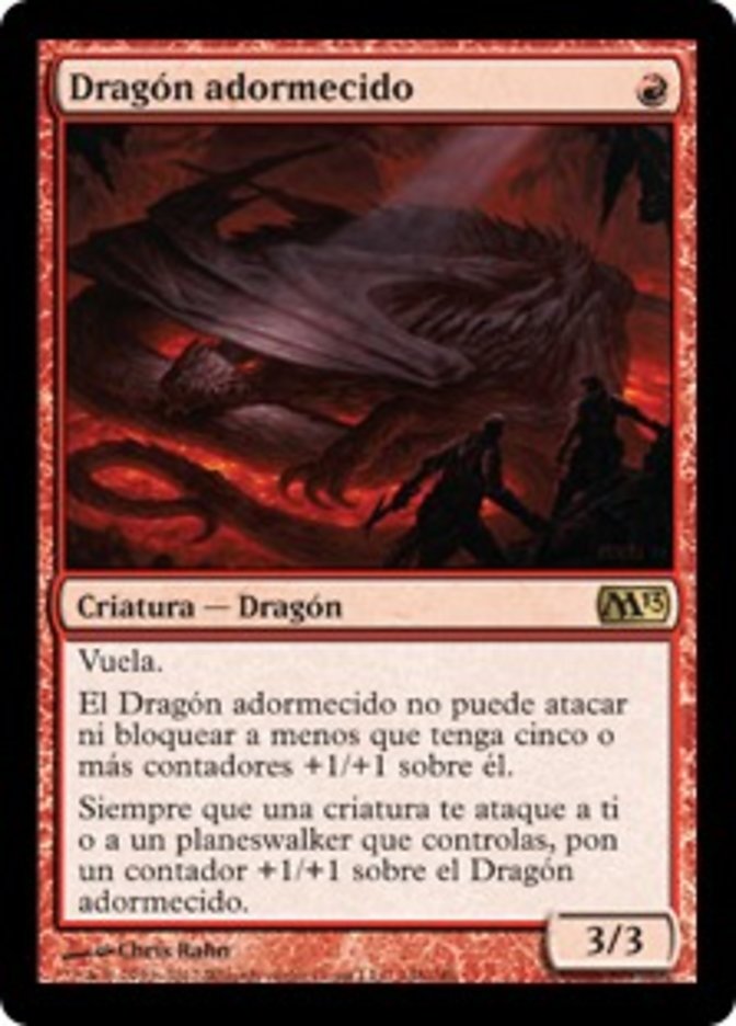 (ES) Slumbering Dragon [Magic 2013] (Foreign Language) - Trinity Hobby