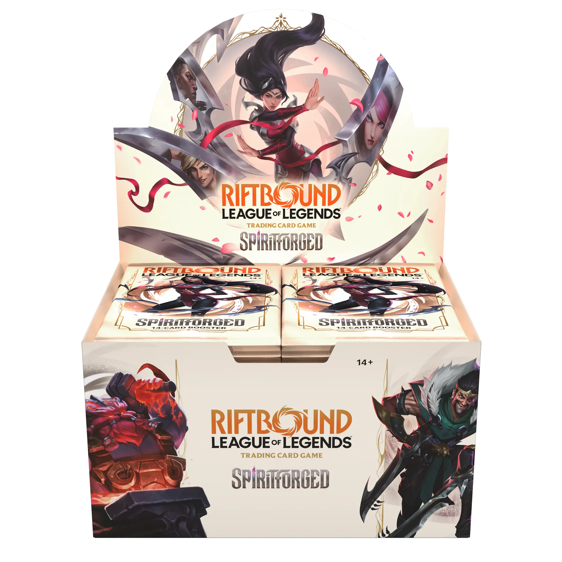 (MAX 1) RIFTBOUND LEAGUE OF LEGENDS TCG SPIRITFORGED BOOSTER BOX - Trinity Hobby