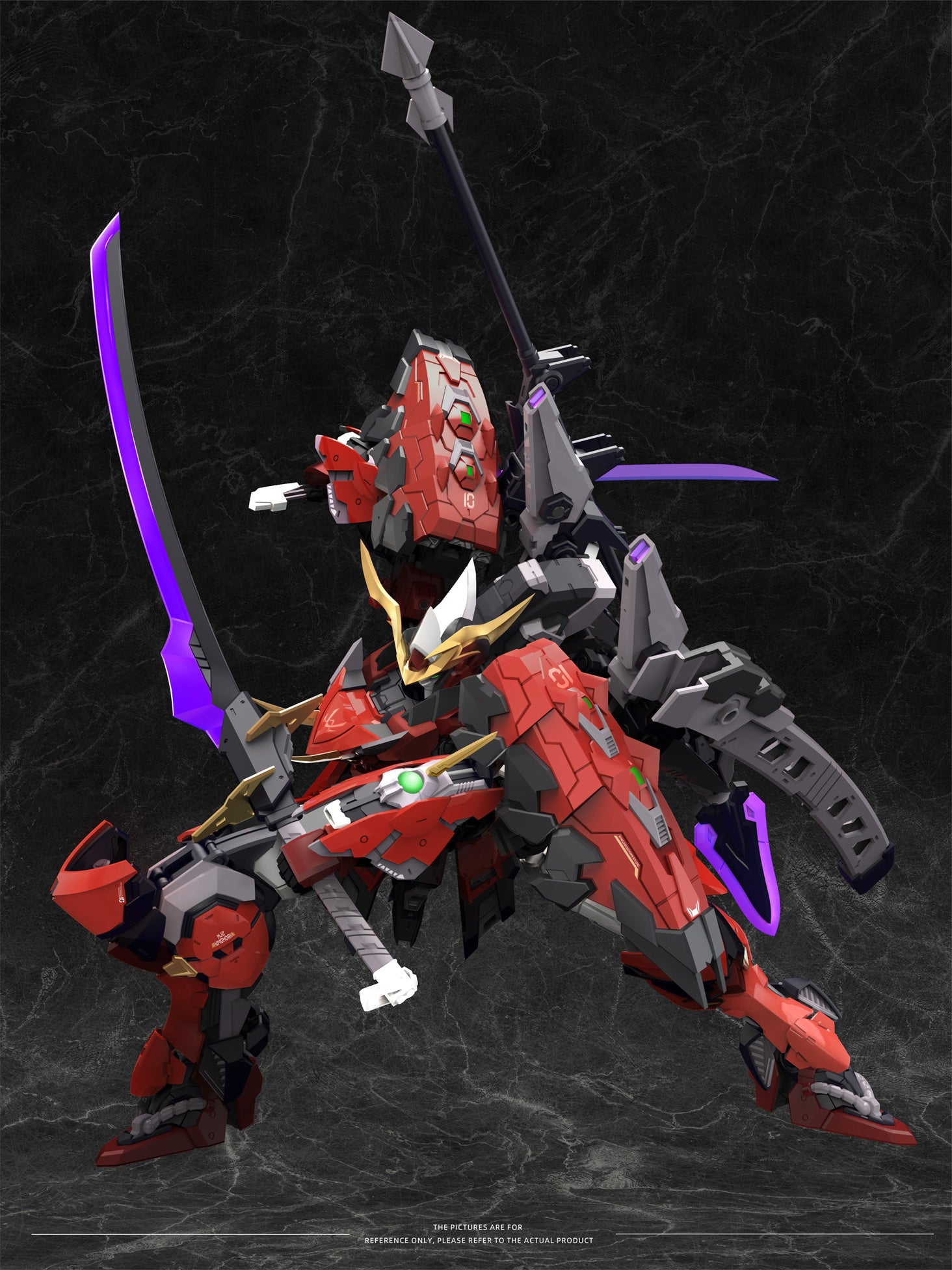 Akai Oniwaka Kiyomori Assembling Model Kit - Trinity Hobby