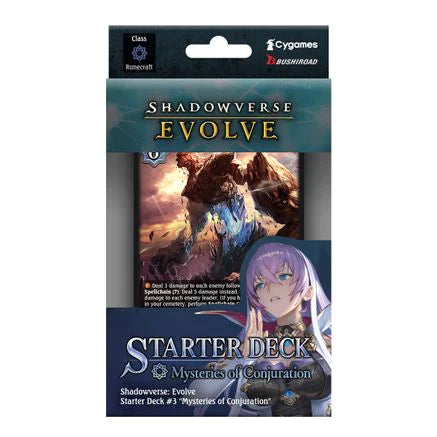SHADOWVERSE MYSTERIES OF CONJURATION STARTER DECK - Trinity Hobby