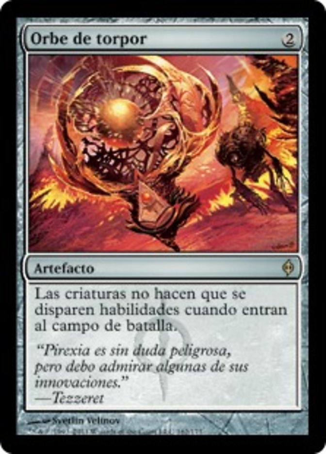 (ES) Torpor Orb [New Phyrexia] (Foreign Language) - Trinity Hobby