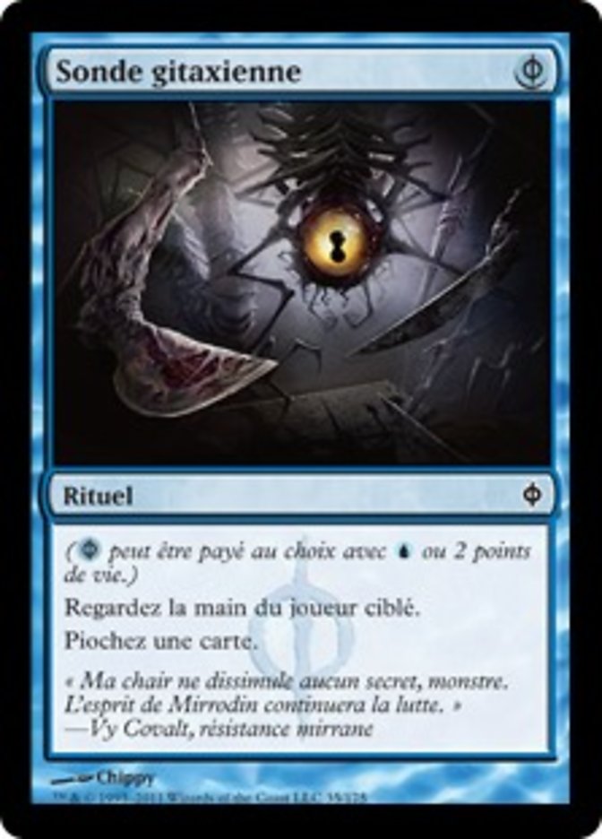 (FR) Gitaxian Probe [New Phyrexia] (Foreign Language) - Trinity Hobby