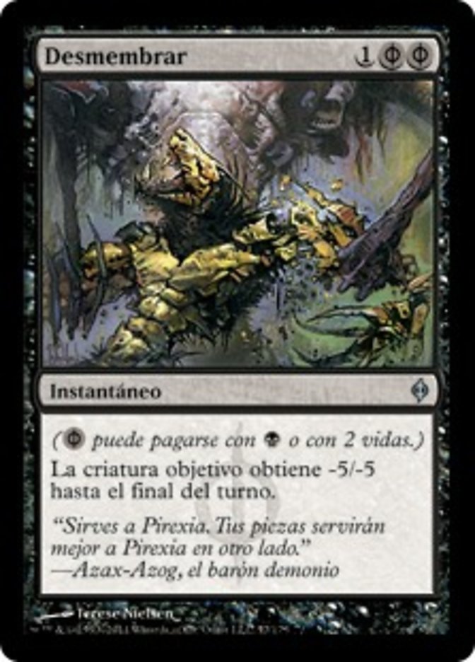 (ES) Dismember [New Phyrexia] (Foreign Language) - Trinity Hobby
