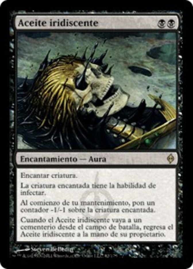 (ES) Glistening Oil [New Phyrexia] (Foreign Language) - Trinity Hobby