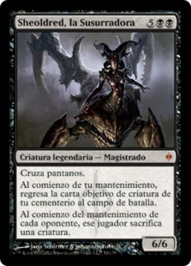(ES) Sheoldred, Whispering One [New Phyrexia] (Foreign Language) - Trinity Hobby