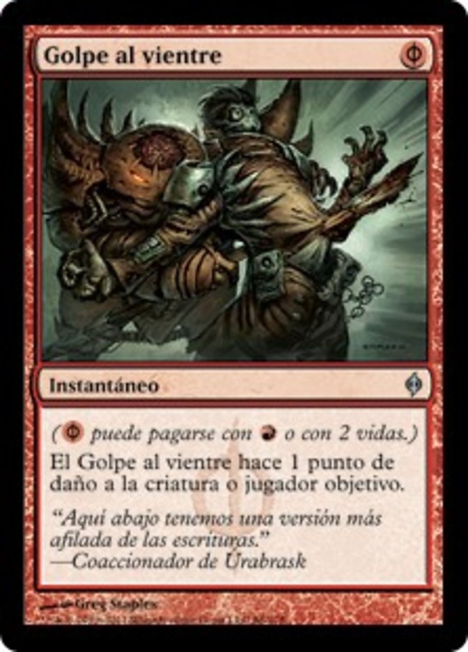 (ES) Gut Shot [New Phyrexia] (Foreign Language) - Trinity Hobby