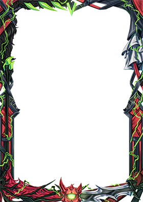 Manamoon Red Belle, The Hex Huntress Border Oversleeves (70CT JP) (Limit 1 Per Person) - Trinity Hobby