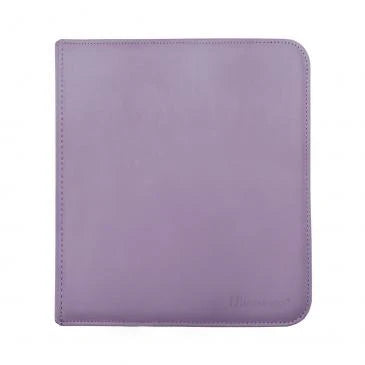 PRO BINDER 12 POCKET VIVID ZIPPERED PURPLE - Trinity Hobby