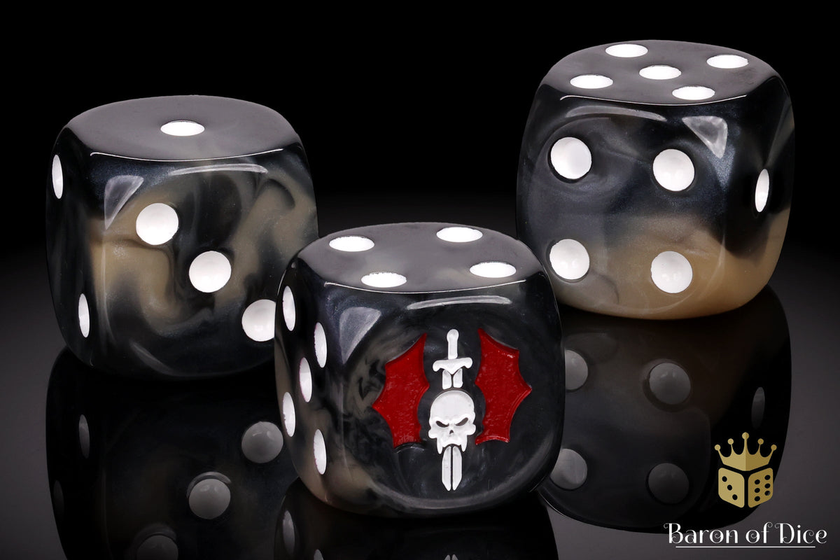 Baron of Dice - (ROUND EDGE) Necromancer [25 CT]