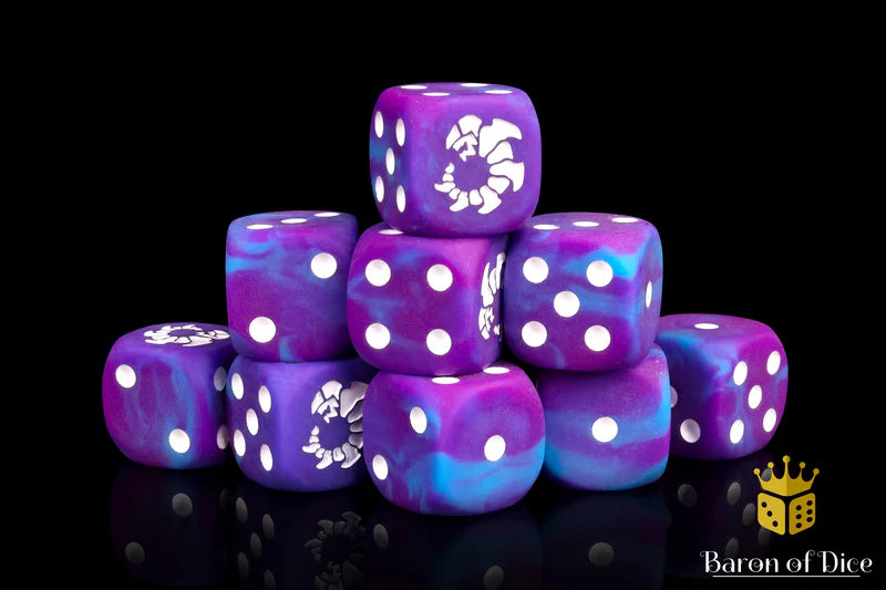 [Pre-Order] Baron of Dice - (ROUND EDGE) Clawed Serpent [25 CT] - Trinity Hobby