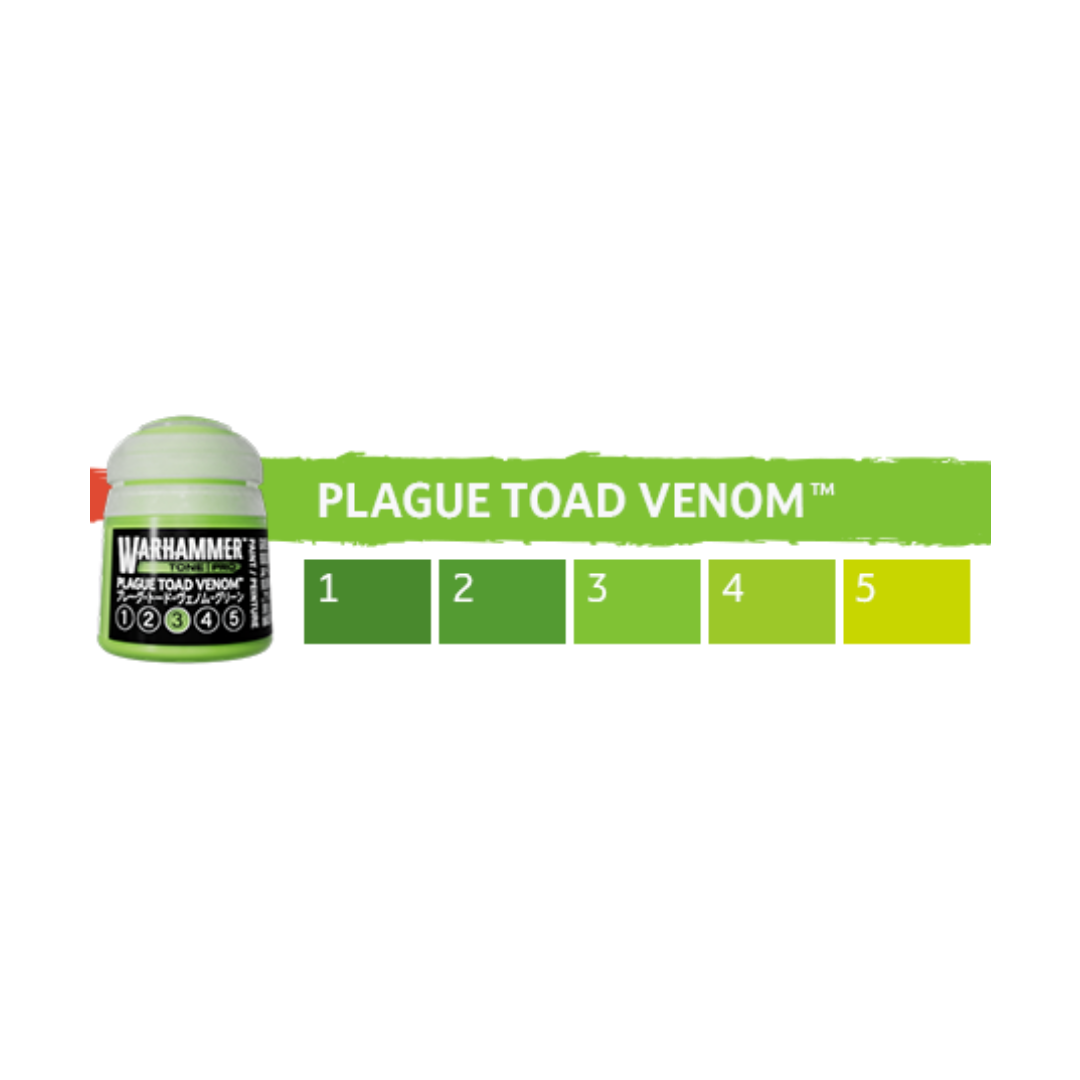 Warhammer Tone Pro: Plague Toad Venom (Set of 5) - Trinity Hobby
