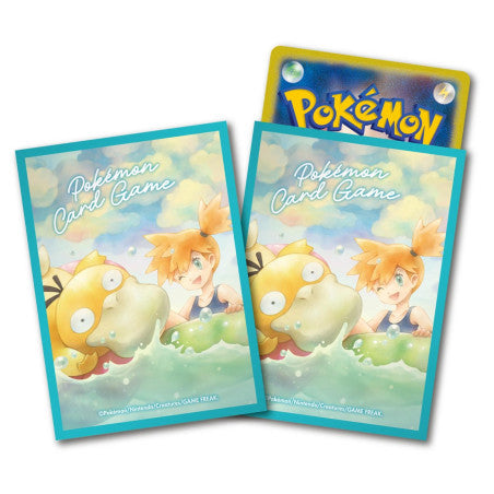 Card Sleeves - Misty & Psyduck (Pokemon Center Japan Exclusive) - Trinity Hobby