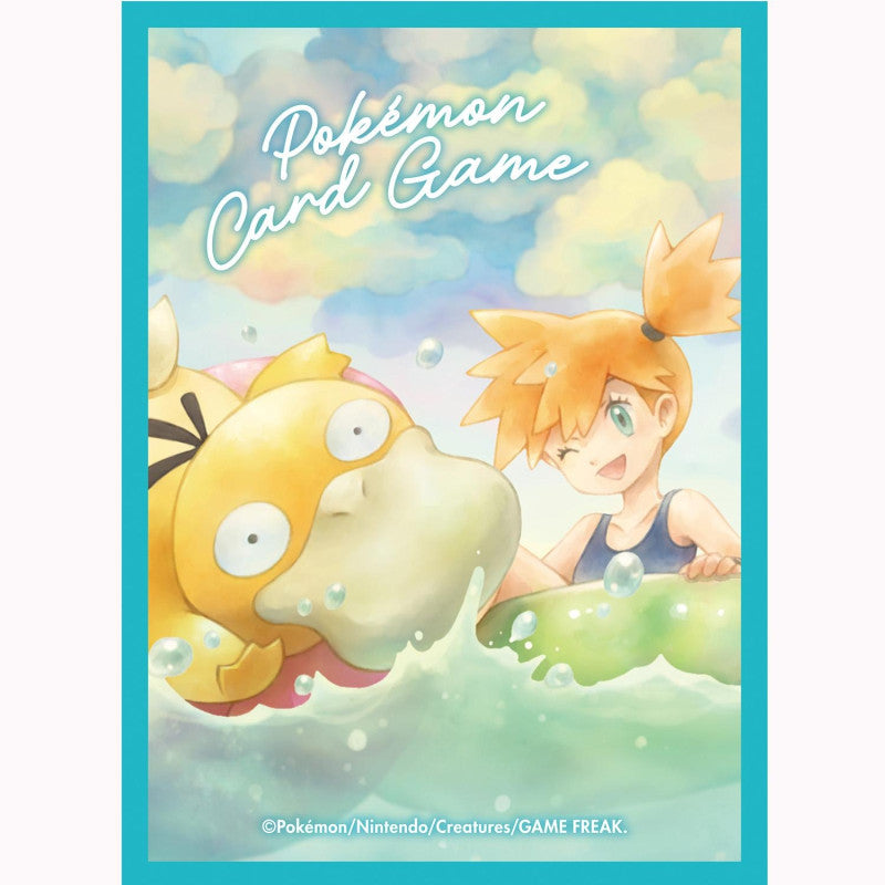 Card Sleeves - Misty & Psyduck (Pokemon Center Japan Exclusive) - Trinity Hobby