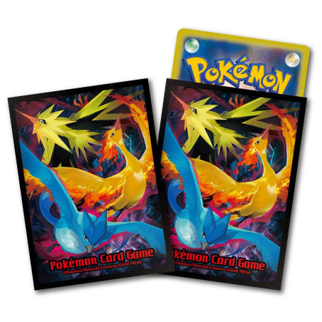 Card Sleeves - Moltres, Zapdos & Articuno (Pokemon Center Japan Exclusive) - Trinity Hobby