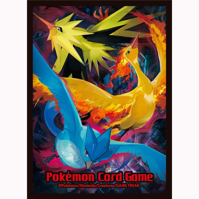 Card Sleeves - Moltres, Zapdos & Articuno (Pokemon Center Japan Exclusive) - Trinity Hobby