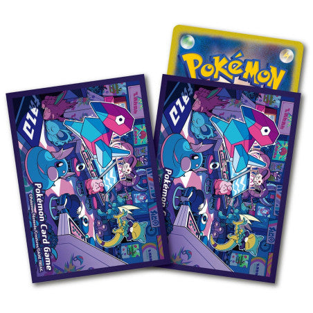 Card Sleeves - Night Arcade (Pokemon Center Japan Exclusive) - Trinity Hobby