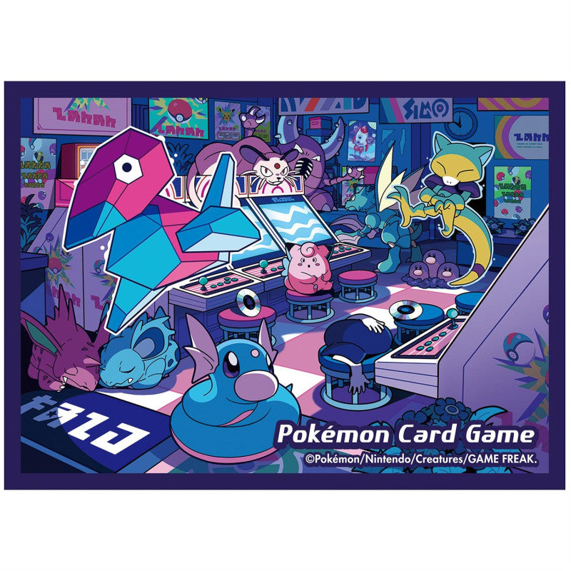 Card Sleeves - Night Arcade (Pokemon Center Japan Exclusive) - Trinity Hobby