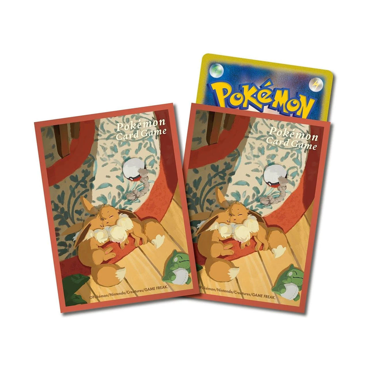 Card Sleeves - Eevee Good Night (64-Pack) (Pokemon Center Japan Exclusive)