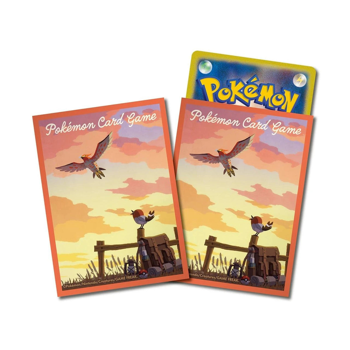 Card Sleeves - Fletchling & Talonflame (64-Pack) (Pokemon Center Japan Exclusive)