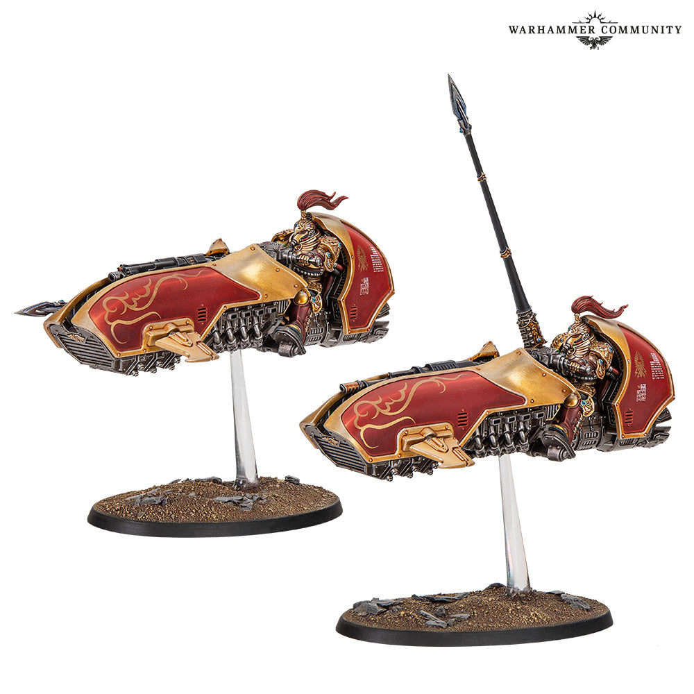 [Pre-Order] Warhammer 40,000: Adeptus Custodes: Gyrfalcon Jetbike Sodality [Oct 17, 2026]