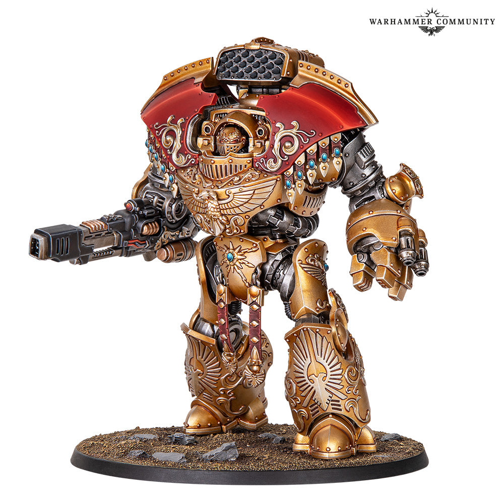 [Pre-Order] Warhammer 40,000: Adeptus Custodes: Telemon Heavy Dreadnought [Oct 17, 2026]