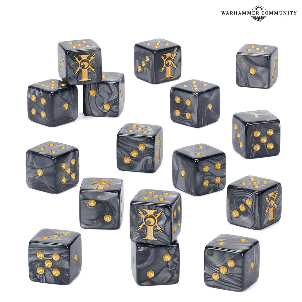 [Pre-Order] Warhammer 40,000: Adeptus Custodes Dice [Oct 17, 2026]