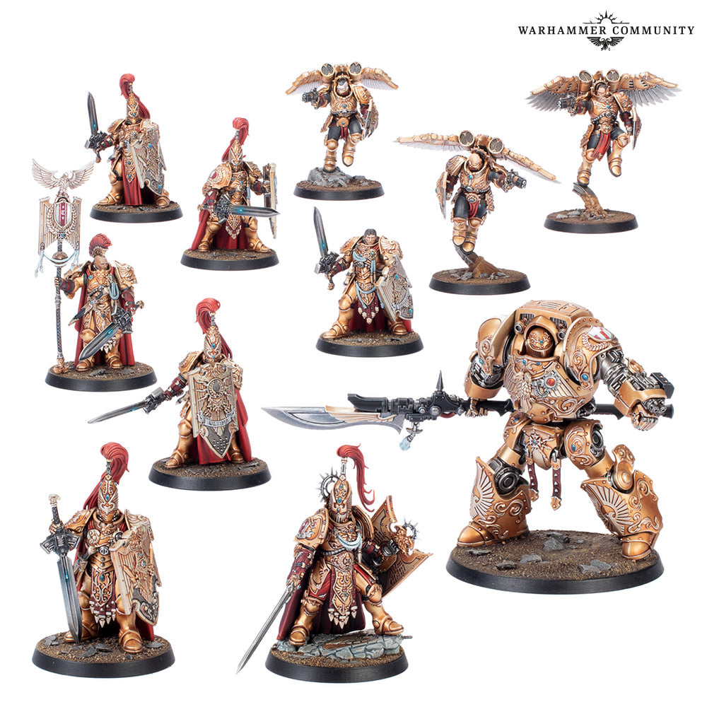 [Pre-Order] Warhammer 40,000: Combat Patrol: Adeptus Custodes [Oct 17, 2026]