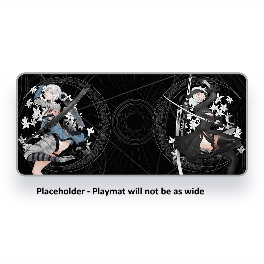 Manamoon Weight of the World 1-Player Deluxe Rubber Playmat (Limit 1 Per Person) - Trinity Hobby
