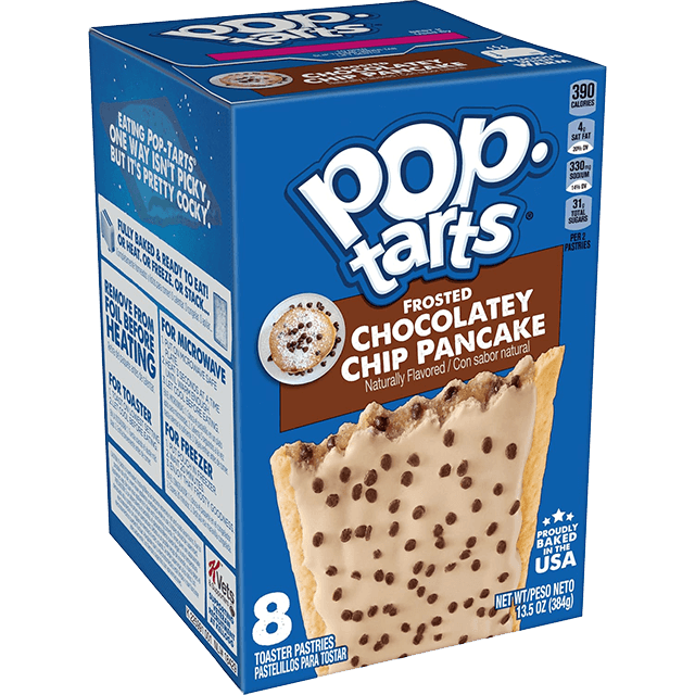 Kellogg's Pop-Tarts Frosted Chocolatey Chip Pancake (1 Pack) - Trinity Hobby
