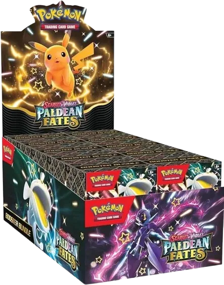 Scarlet & Violet: Paldean Fates - Booster Bundle Display