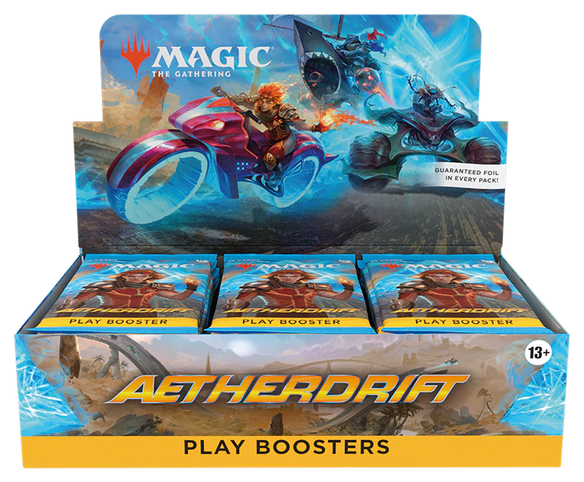 MTG AETHERDRIFT PLAY BOOSTER Box Display - Trinity Hobby