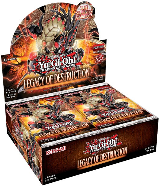 YGO LEGACY OF DESTRUCTION BOOSTER - Trinity Hobby