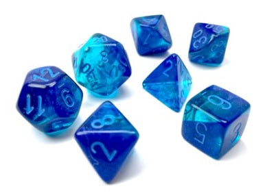 GEMINI 7-DIE SET BLUE-BLUE/LT BLUE LUMINARY - Trinity Hobby