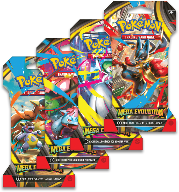 POKEMON ME01 MEGA EVOLUTION Sleeved BOOSTER - Trinity Hobby