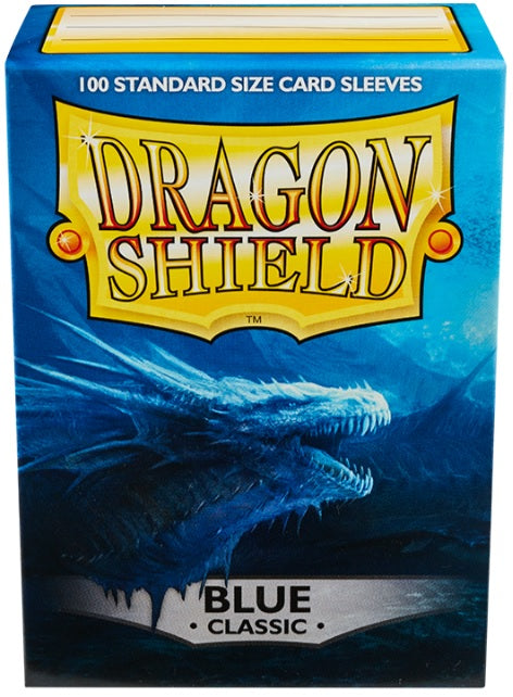DRAGON SHIELD SLEEVES BLUE 100CT (CLASSIC) - Trinity Hobby