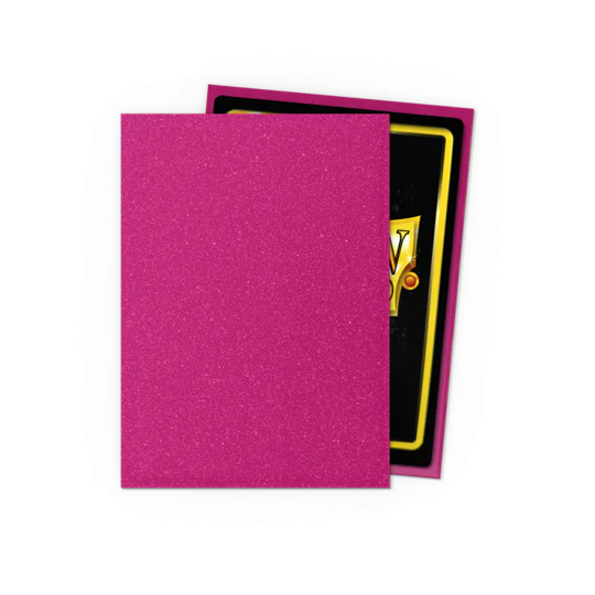 DRAGON SHIELD SLEEVES MATTE PINK  SAPPHIRE 100CT - Trinity Hobby