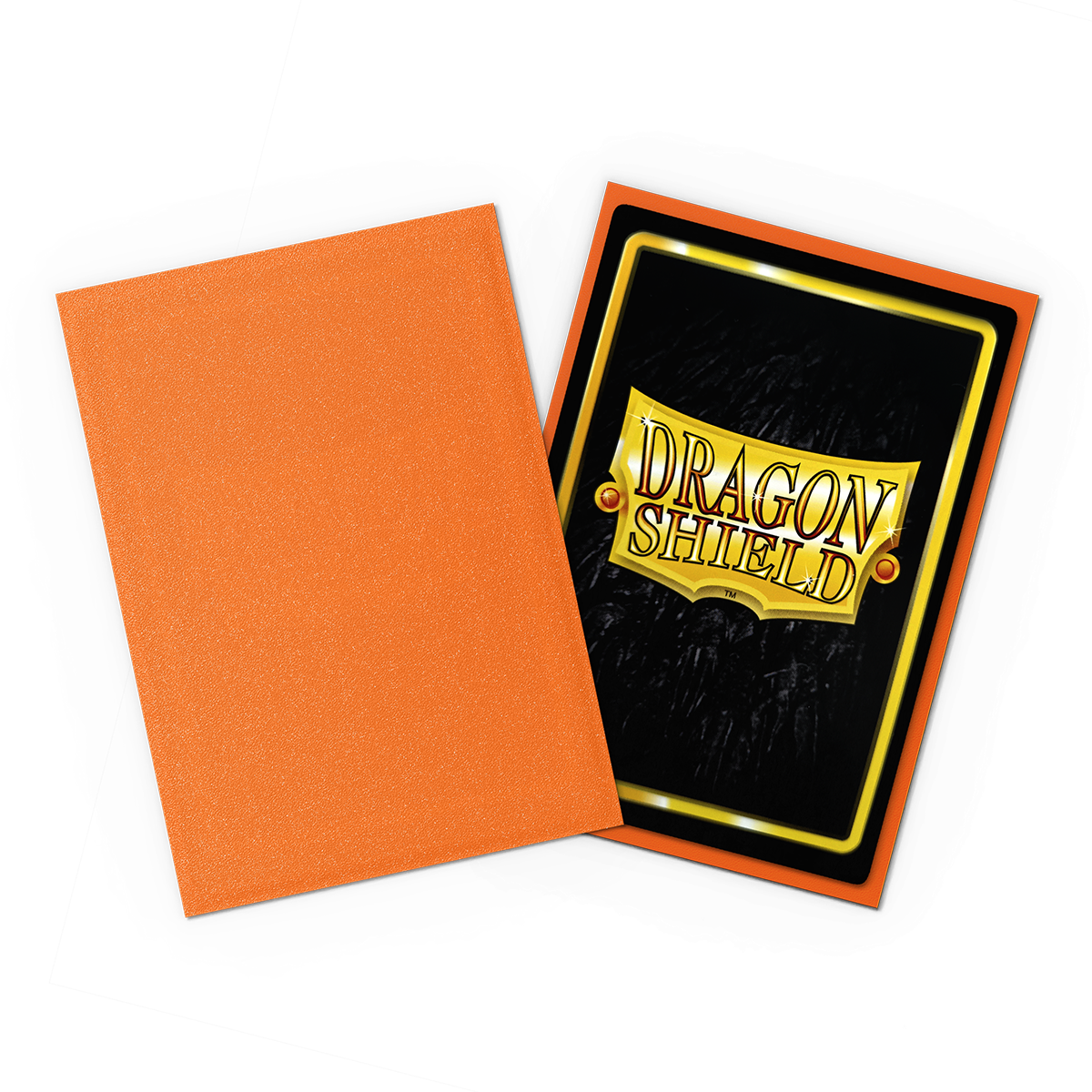 DRAGON SHIELD SLEEVES MATTE JAPANESE  AMBER 60CT - Trinity Hobby