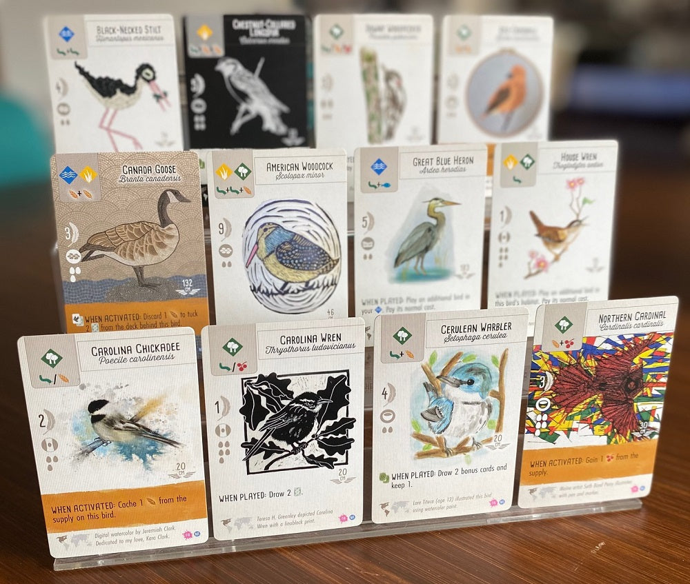 CARTE D'ART DE FAN D'ENVERGURE 