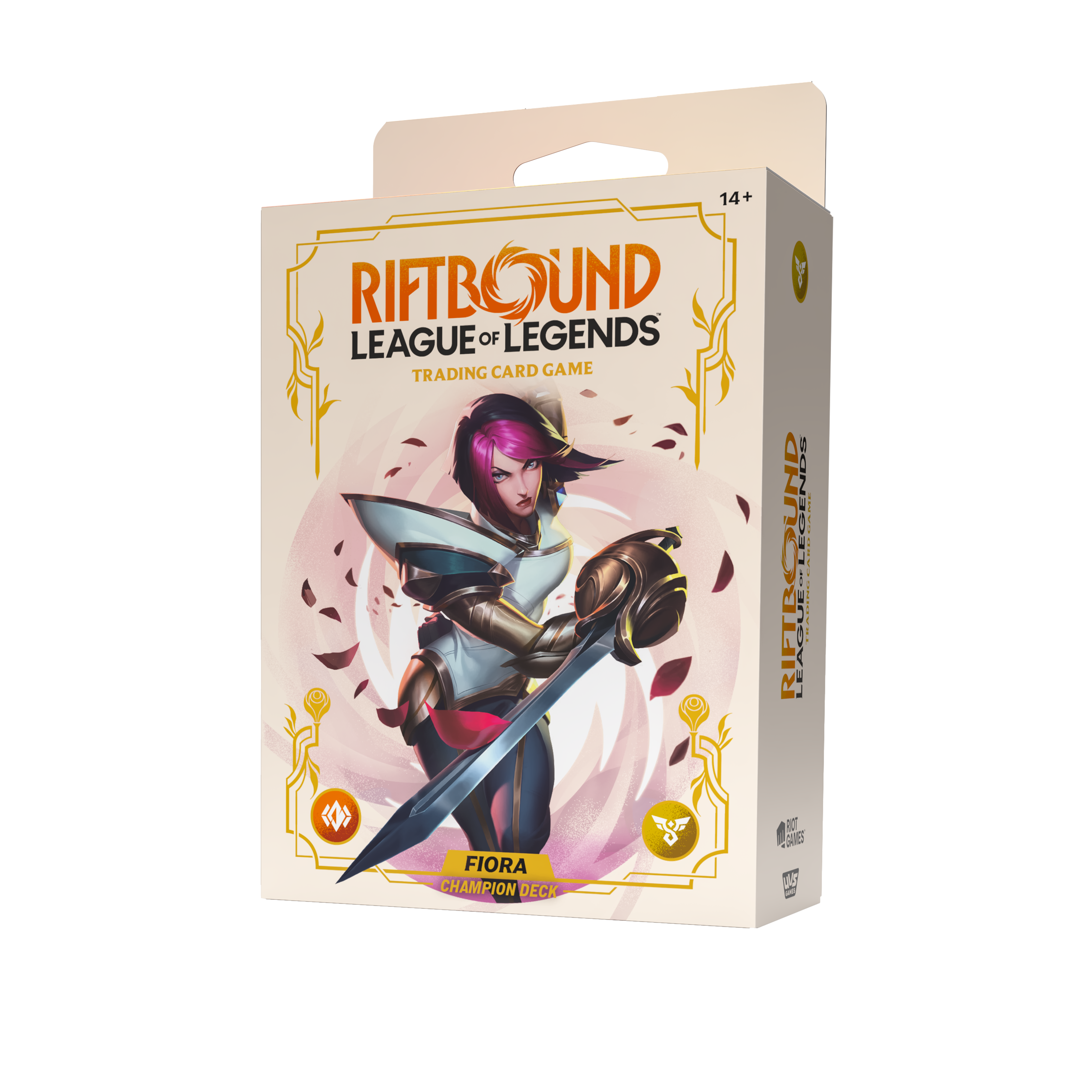 (MAX 1) RIFTBOUND LEAGUE OF LEGENDS TCG SPIRITFORGED CHAMPION DECK Fiora (ETA Feb 13th) (Copy)