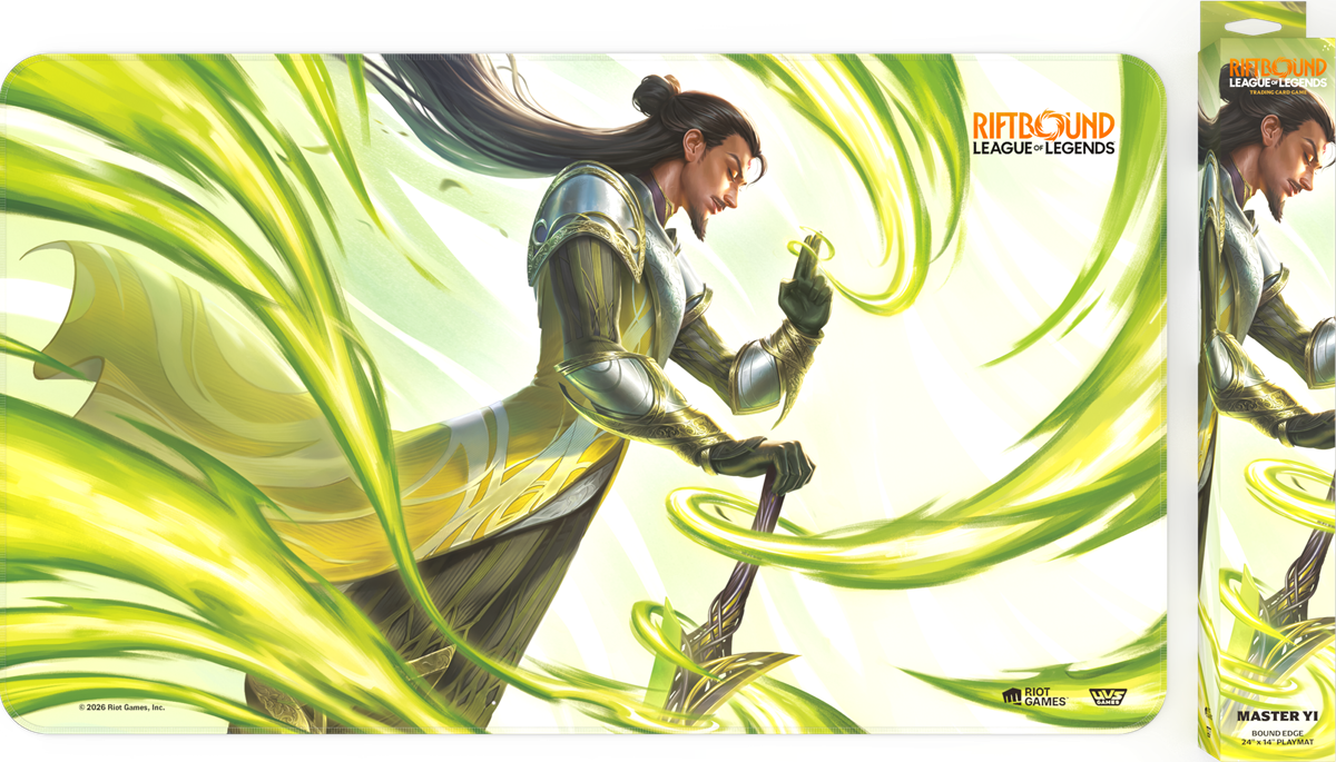 RIFTBOUND LEAGUE OF LEGENDS TCG UNLEASHED PLAYMAT #2 - Master Yi - Trinity Hobby