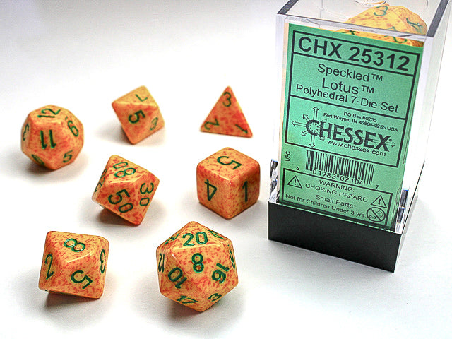 Speckled: 7-Die Set Lotus