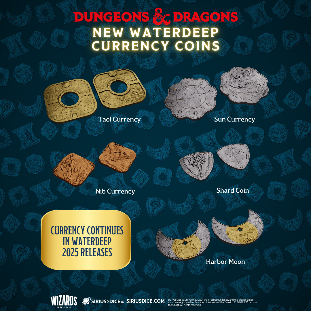 DND XANATHAR'S TREASURE Packs (1 Random Piece) - Trinity Hobby